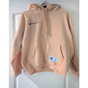 Supreme x Champion | Hooded Sweatshirt In Peach